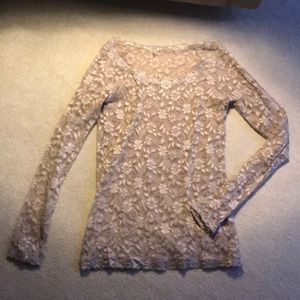 🌟 VS Lace long sleeve shirt / blouse